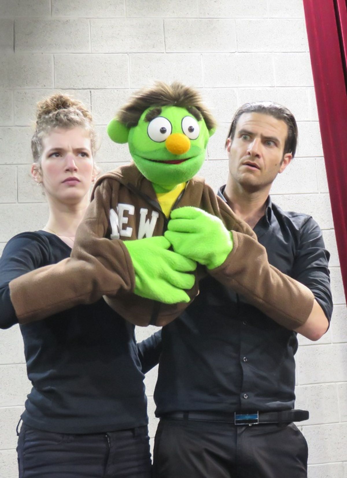 Ofri Laski, Boaz Nachum at First Look at the New Israeli Production of AVENUE Q