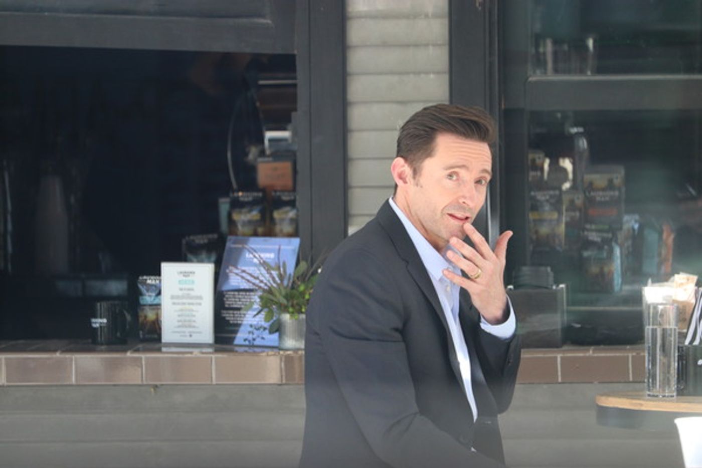 Photo Flash: BWW Coverage SXSW: Hugh Jackman Shares his Enthusiasm. Photo Flash: BWW Coverage SXSW: Hugh Jackman Shares his Enthusiasm. Image