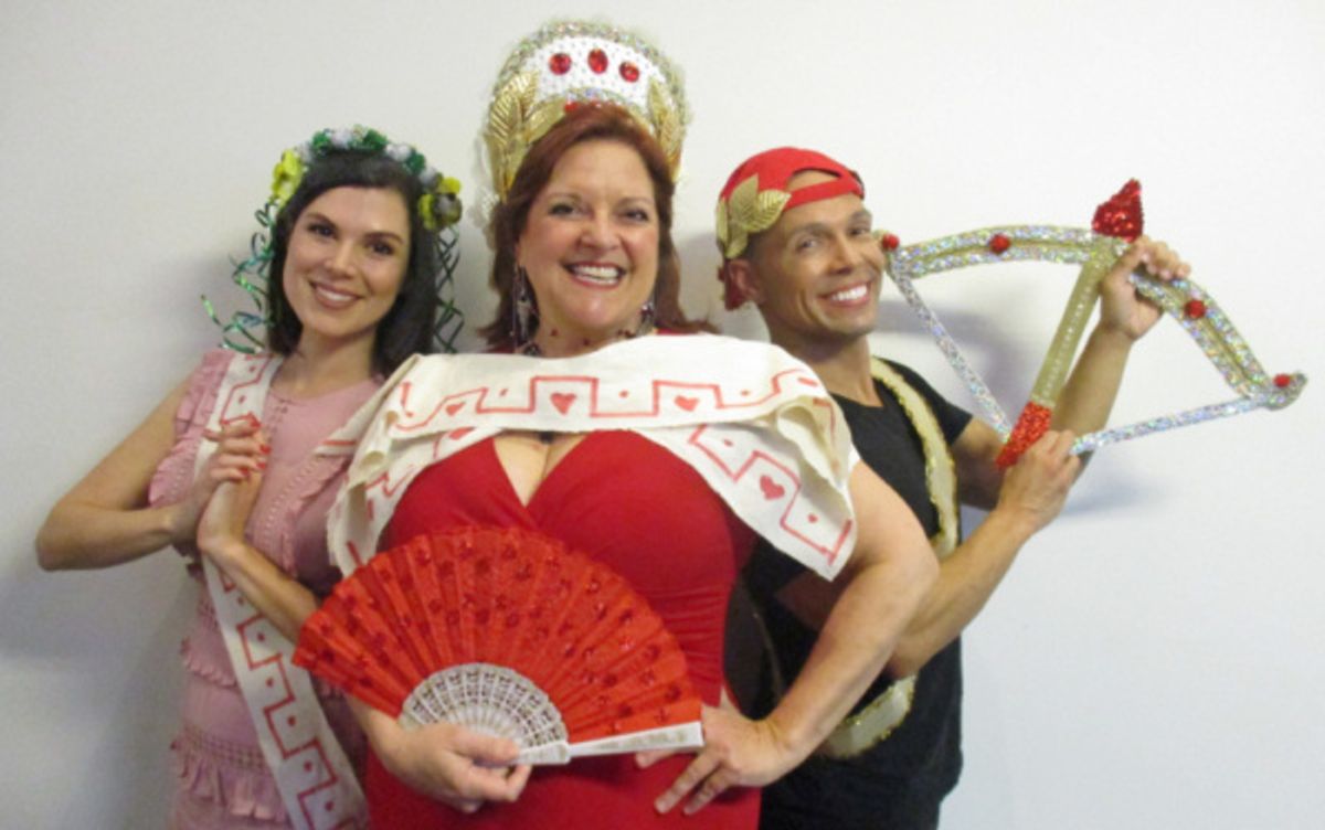 Kate Abreo, Yvette Voelker and David Ancar at 