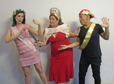 Kate Abreo, Yvette Voelker and David Ancar Photo