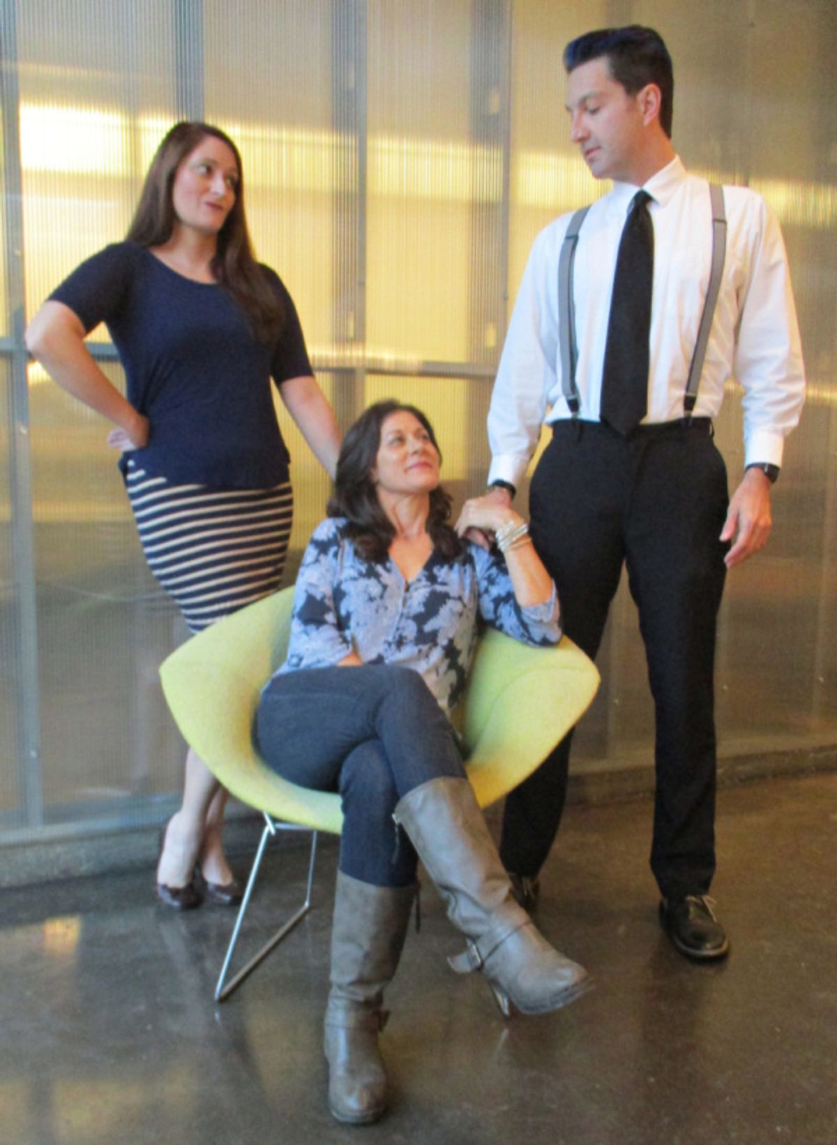 Megan Sauzer Harms, Wendy Neisler* and Chad Gearig-Howe at 