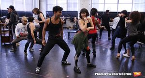 Carlos Gonzalez and Vanessa Hudgens with cast @ BroadwayWorld Carlos Gonzalez and Vanessa Hudgens with cast Photo