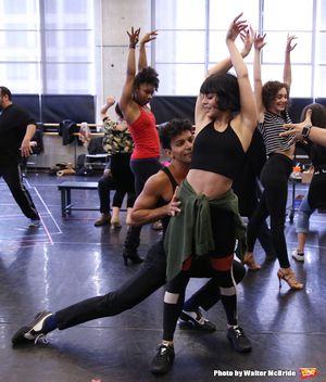 Carlos Gonzalez and Vanessa Hudgens with cast @ BroadwayWorld Carlos Gonzalez and Vanessa Hudgens with cast Photo