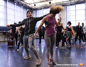 Anthony Ramos with cast @ BroadwayWorld Anthony Ramos with cast Photo