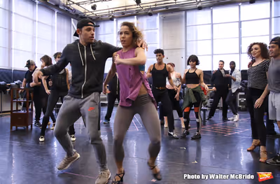 Anthony Ramos with cast Photo