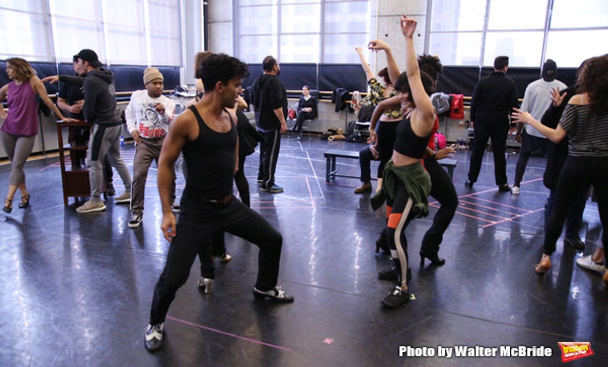 Carlos Gonzalez and Vanessa Hudgens with cast  at 