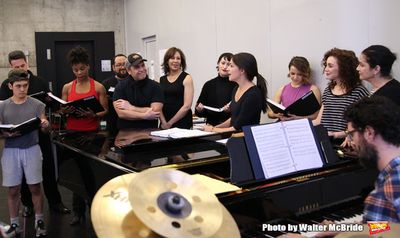 Ana Villafane with cast Photo