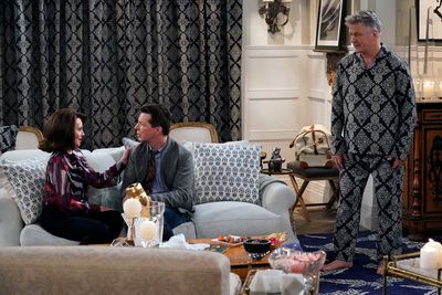  Megan Mullally, Sean Hayes & Alec Baldwin Photo