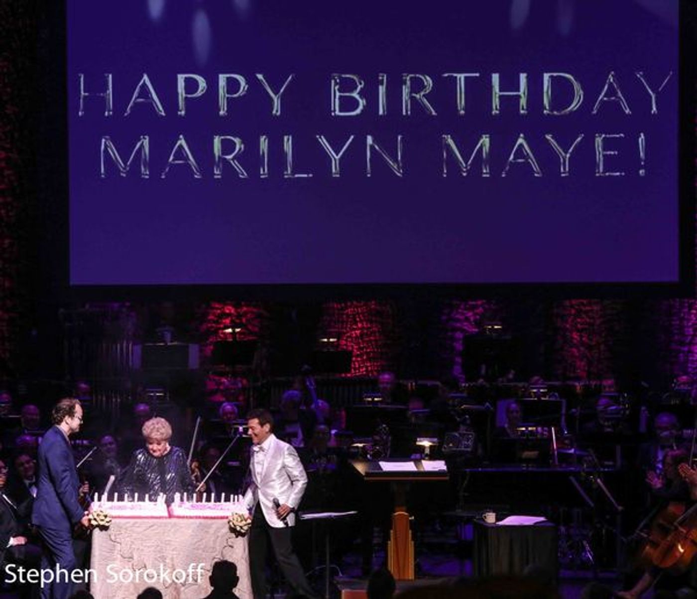 Photo Coverage: Michael Feinstein and The Kravis Center Pops Celebrate Marilyn Maye's Birthday  Image