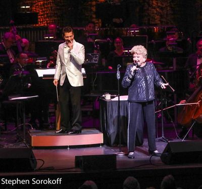 Michael Feinstein & Marilyn Maye Photo