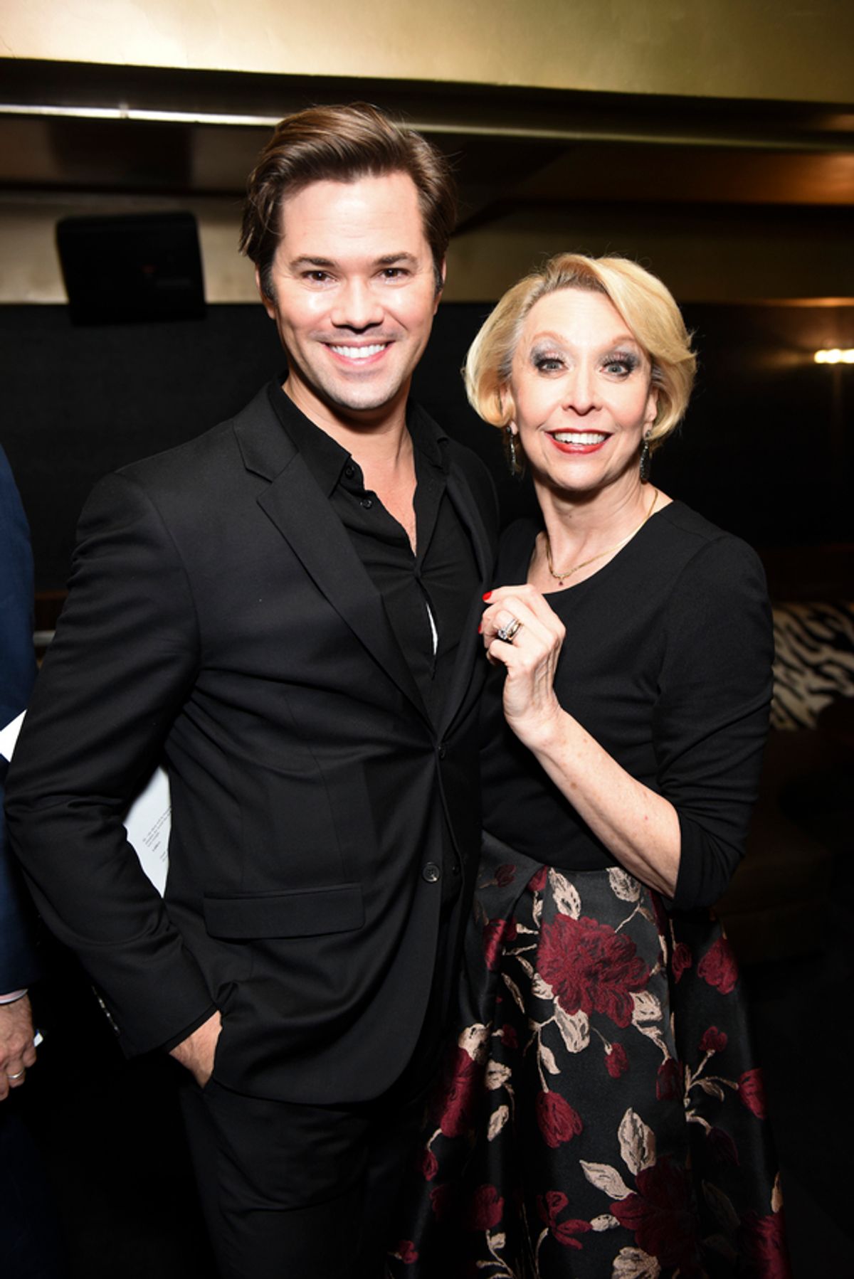Andrew Rannells, Julie Halston at 