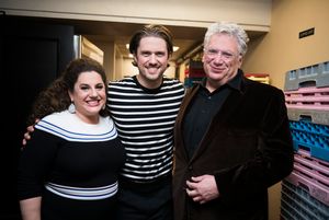 Marissa Jaret Winokur, Aaron Tveit, Harvey Fierstein @ BroadwayWorld Marissa Jaret Winokur, Aaron Tveit, Harvey Fierstein Photo