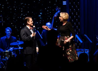 Robert Creighton, Julie Halston Photo