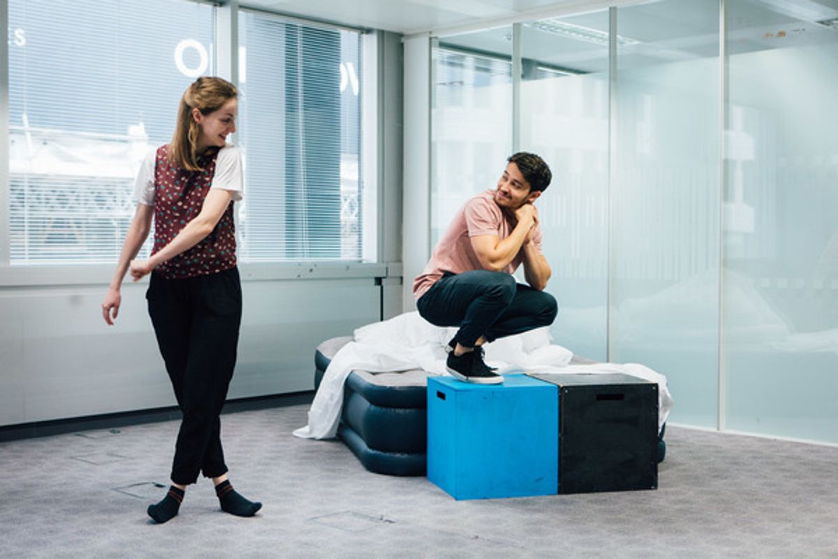 Helena Wilson and Alistair Toovey at 