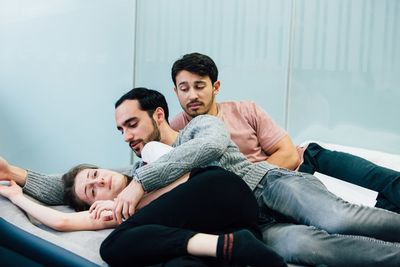 Helen Wilson, Gianbruno Spena and Alistair Toovey Photo