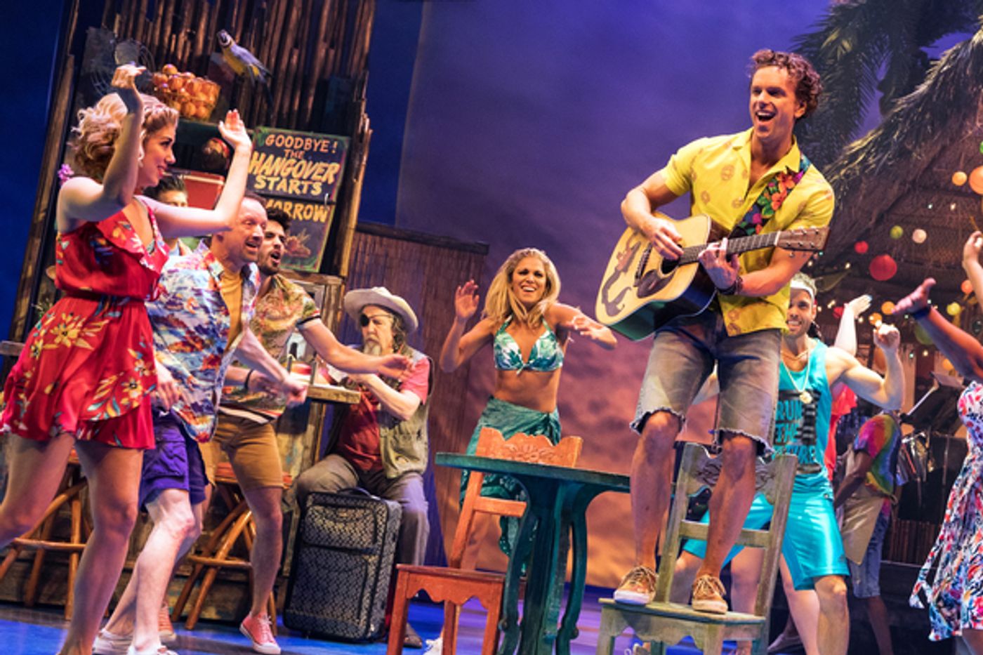 Photo Flash: Wasted Away! First Look at ESCAPE TO MARGARITAVILLE on Broadway  Image