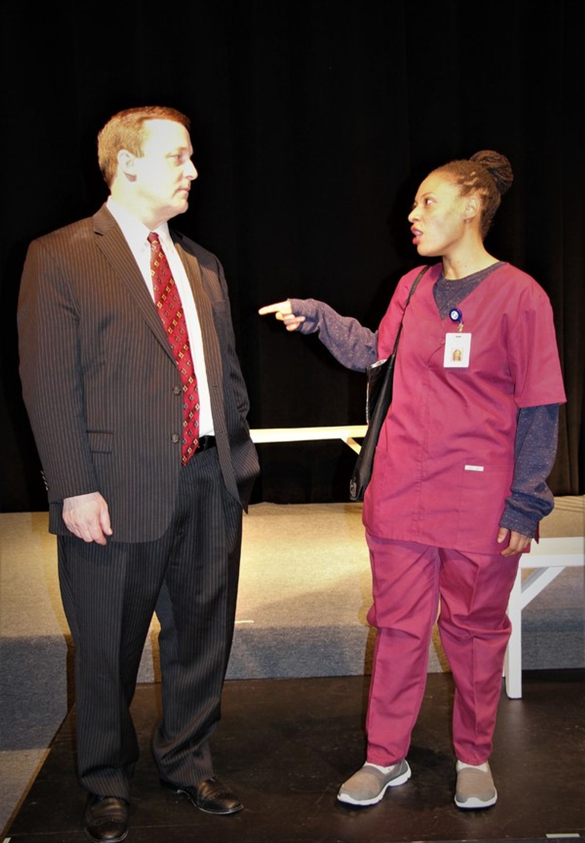 Bruce Murray, Erma Elliott at 