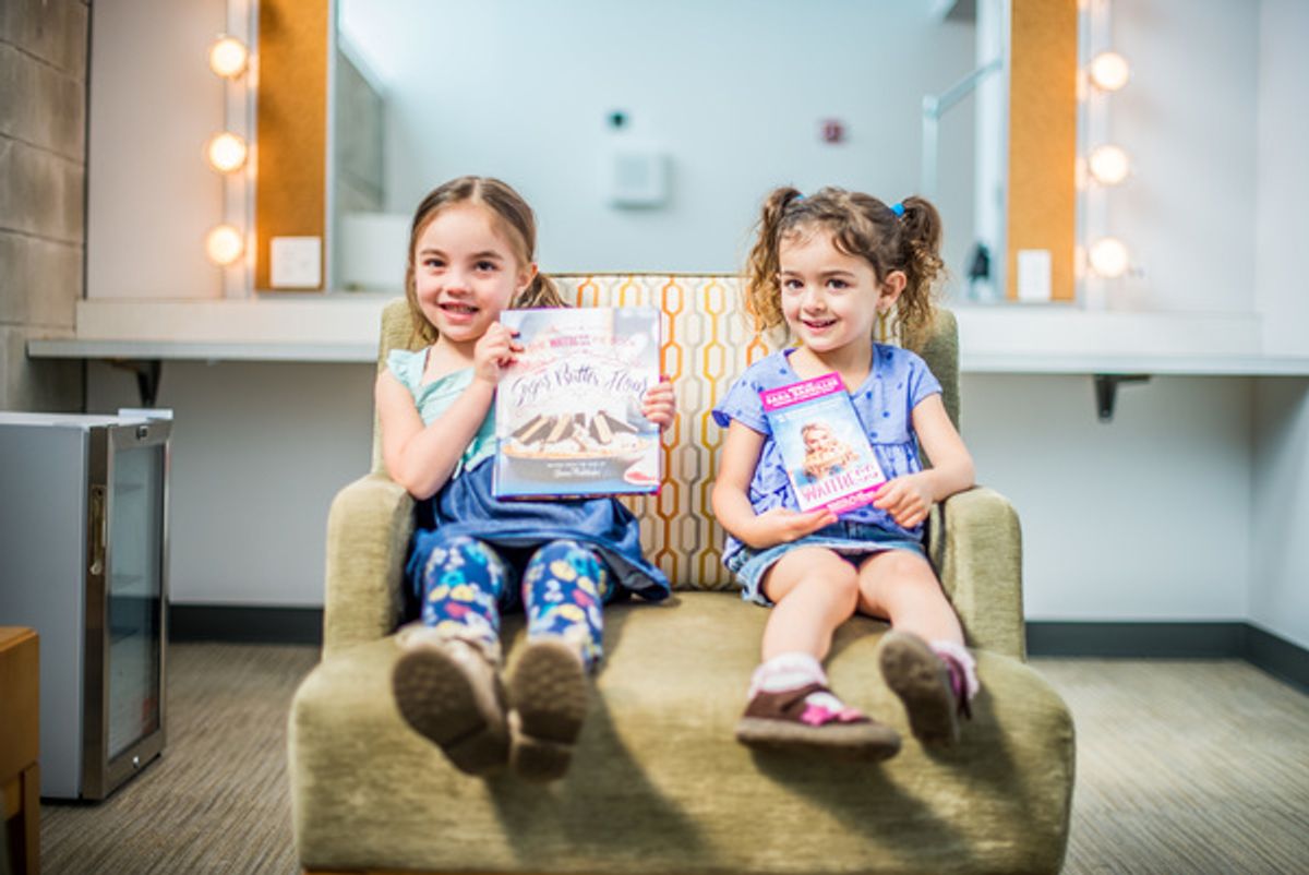 Delainey Silvestro and Ella Helton at 