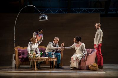 Rebecca Hurd, Jesse Bhamrah, Philip Earl Johnson, Lanise Antoine Shelley, and Aubrey  Photo