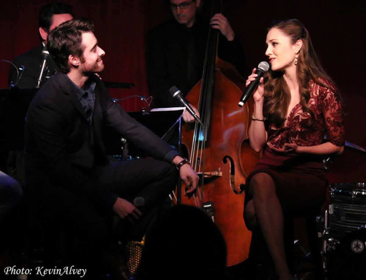 Corey Cott, Laura Osnes at 
