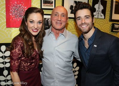 Laura Osnes, Gianni Valenti, Corey Cott Photo