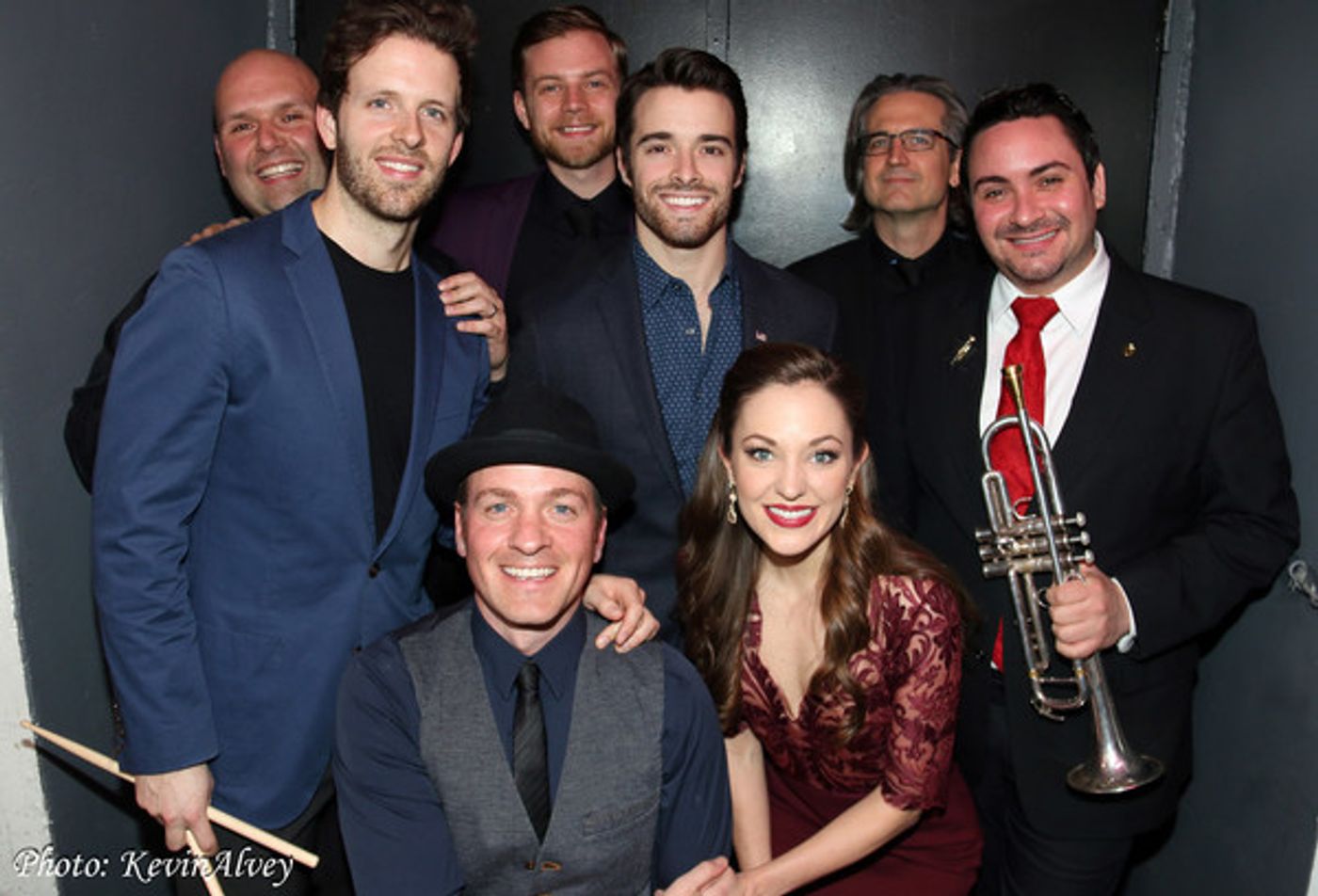 Photo Flash: The Broadway Band of BANDSTAND Reunites at Birdland!  Image