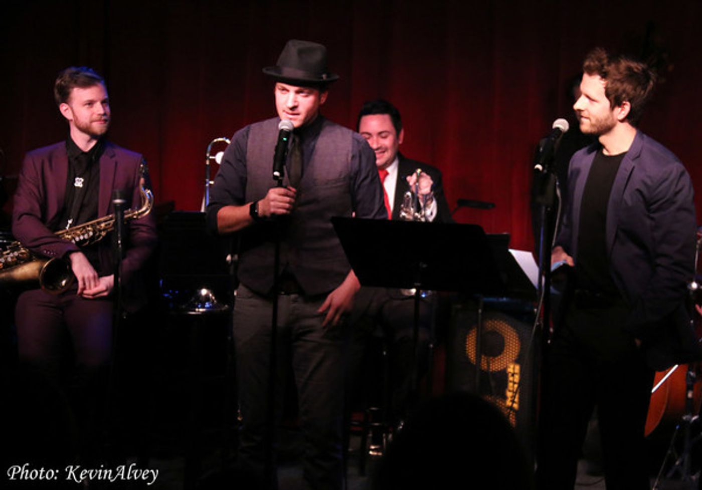 Photo Flash: The Broadway Band of BANDSTAND Reunites at Birdland!  Image