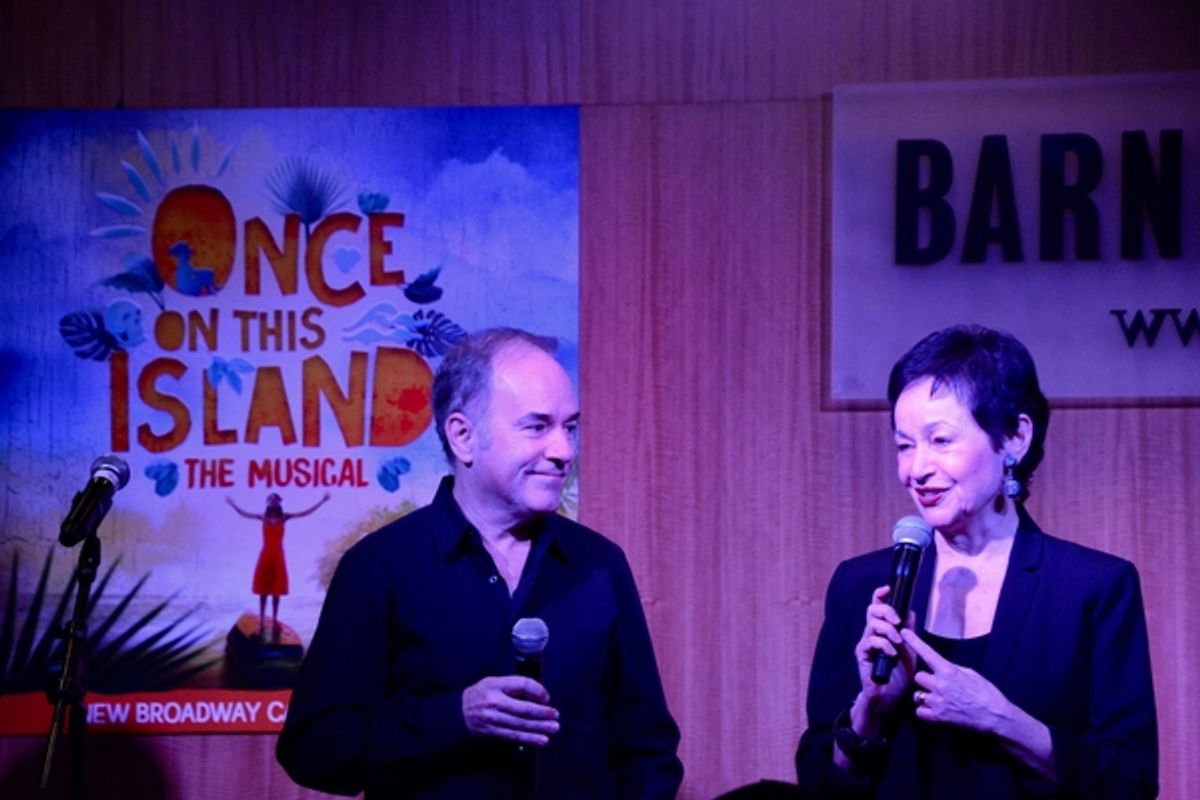 Stephen Flaherty and Lynn Ahrens at 