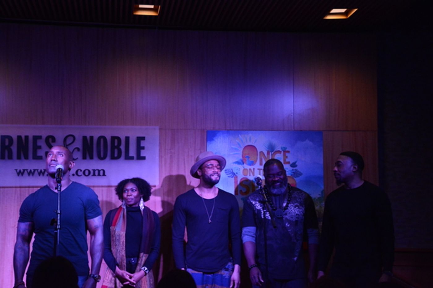 Photo Coverage: The Cast of ONCE ON THIS ISLAND Performs at Barnes and Noble in Honor of Cast Album Release  Image