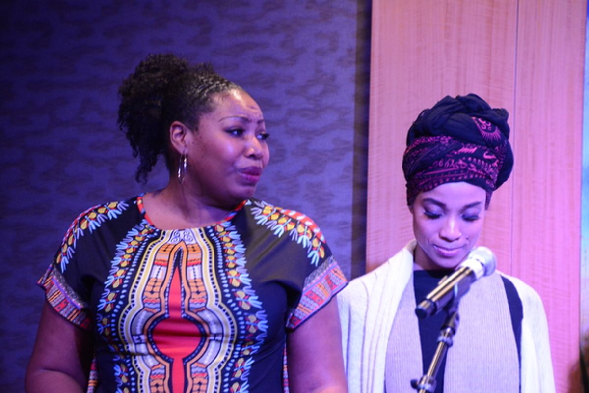 Aurelia Williams and Tamara Gray at 