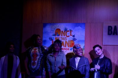 Tamara Gray, Aurelia Williams, Loren Lott, Kenita R. Miller and Lea Salonga Photo