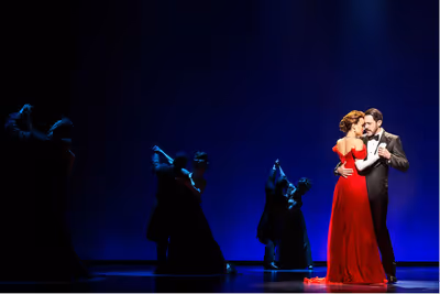 Samantha Barks, Steve Kazee Photo