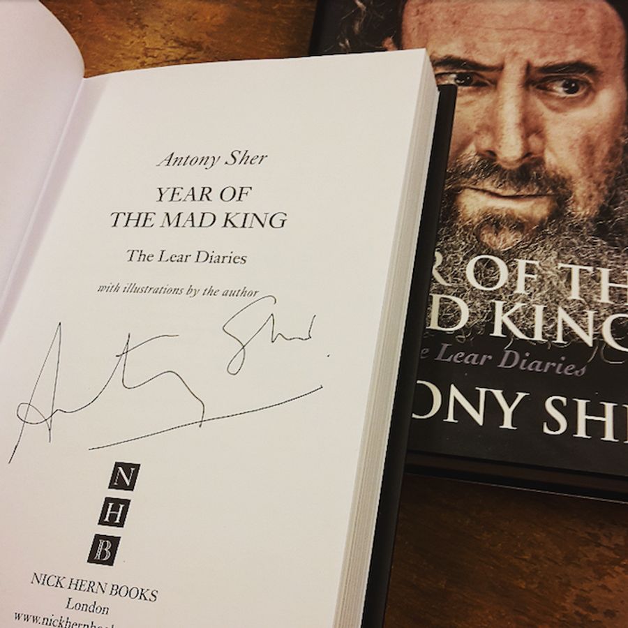 Book Review: YEAR OF THE MAD KING: THE LEAR DIARIES, Antony Sher Image