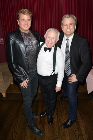 Billy Masters, Leslie Jordan, Chris Isaacson Photo