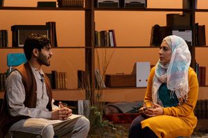 Owais Ahmed and Mari Vial-Golden @ BroadwayWorld Owais Ahmed and Mari Vial-Golden Photo