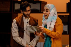 Owais Ahmed and Mari Vial-Golden @ BroadwayWorld Owais Ahmed and Mari Vial-Golden Photo