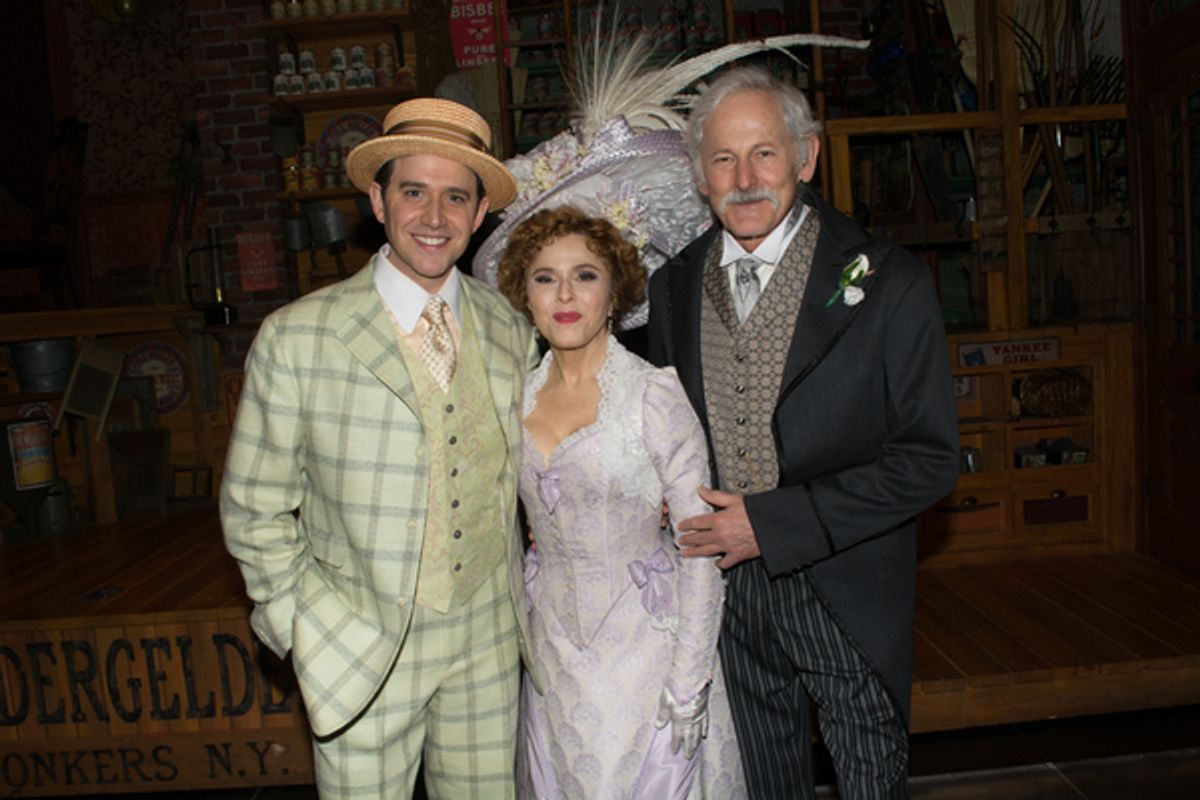 Santino Fontana, Bernadette Peters, Victor Garber at 