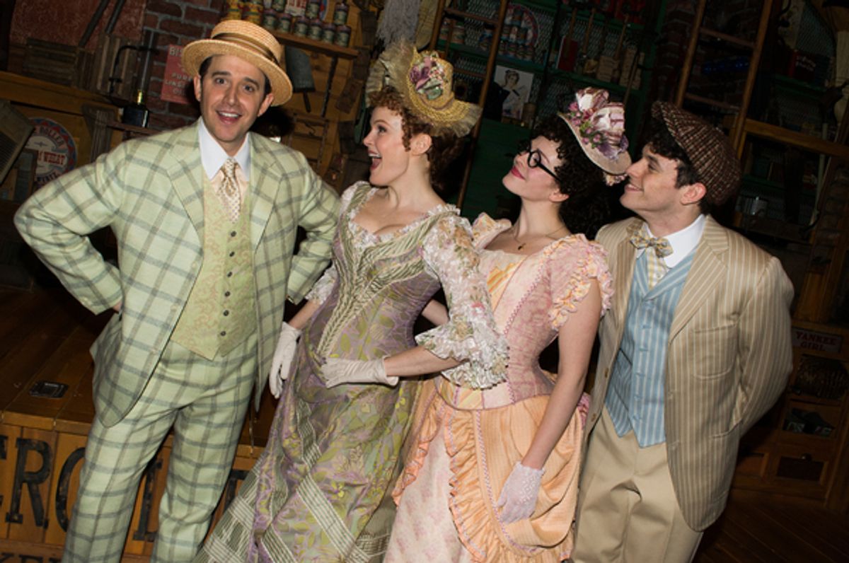 Santino Fontana, Kate Baldwin, Molly Griggs, Charlie Stemp at 