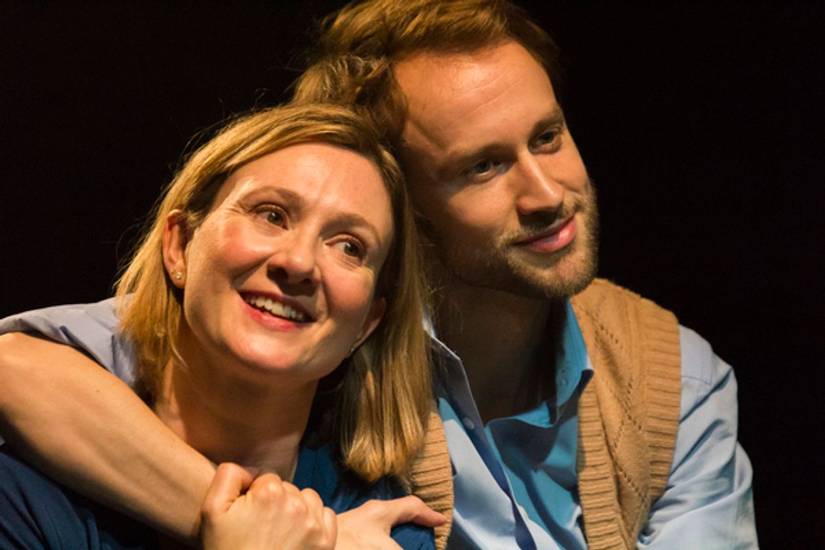 Frances Grey (Viv) Mark Arends (Tom) at 