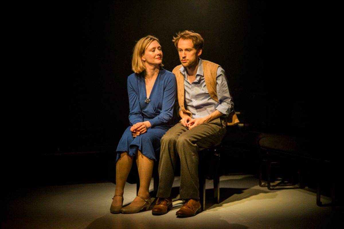 Frances Grey (Viv) Mark Arends (Tom) at 