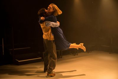 Frances Grey (Viv) Mark Arends (Tom) Photo