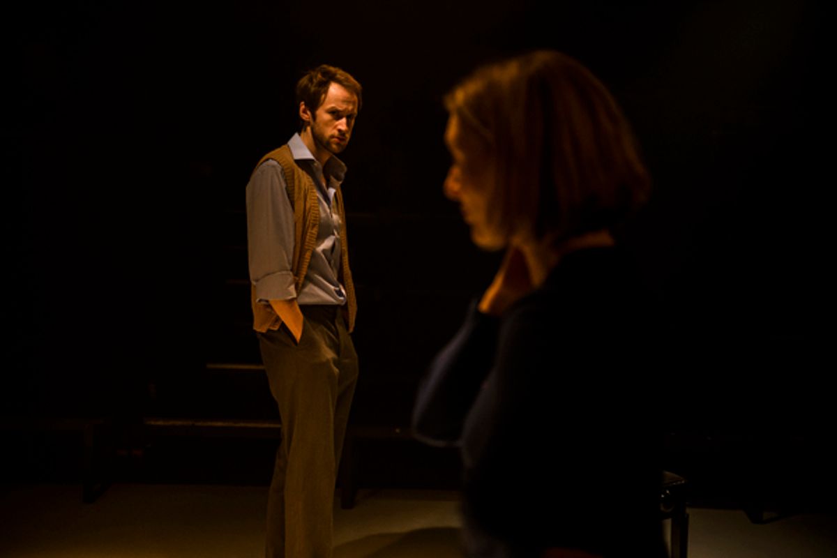 Frances Grey (Viv) Mark Arends (Tom) at 