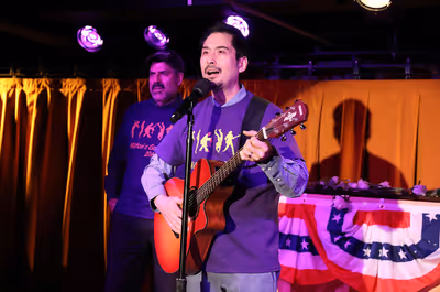 Christopher Innvar and Marcus Ho Photo