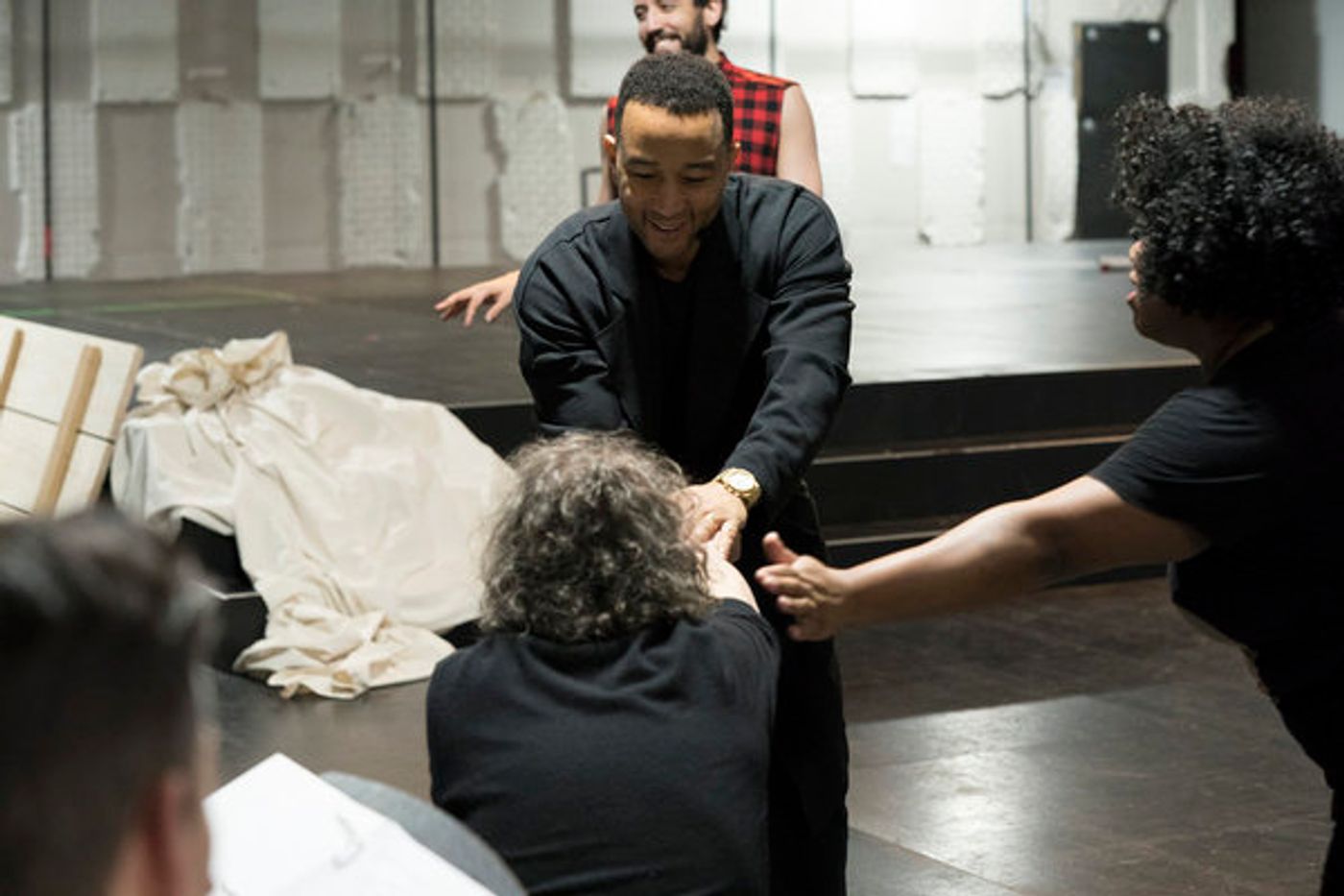 Photo Flash: Hosanna! Inside Rehearsals for JESUS CHRIST SUPERSTAR LIVE with John Legend & More!  Image