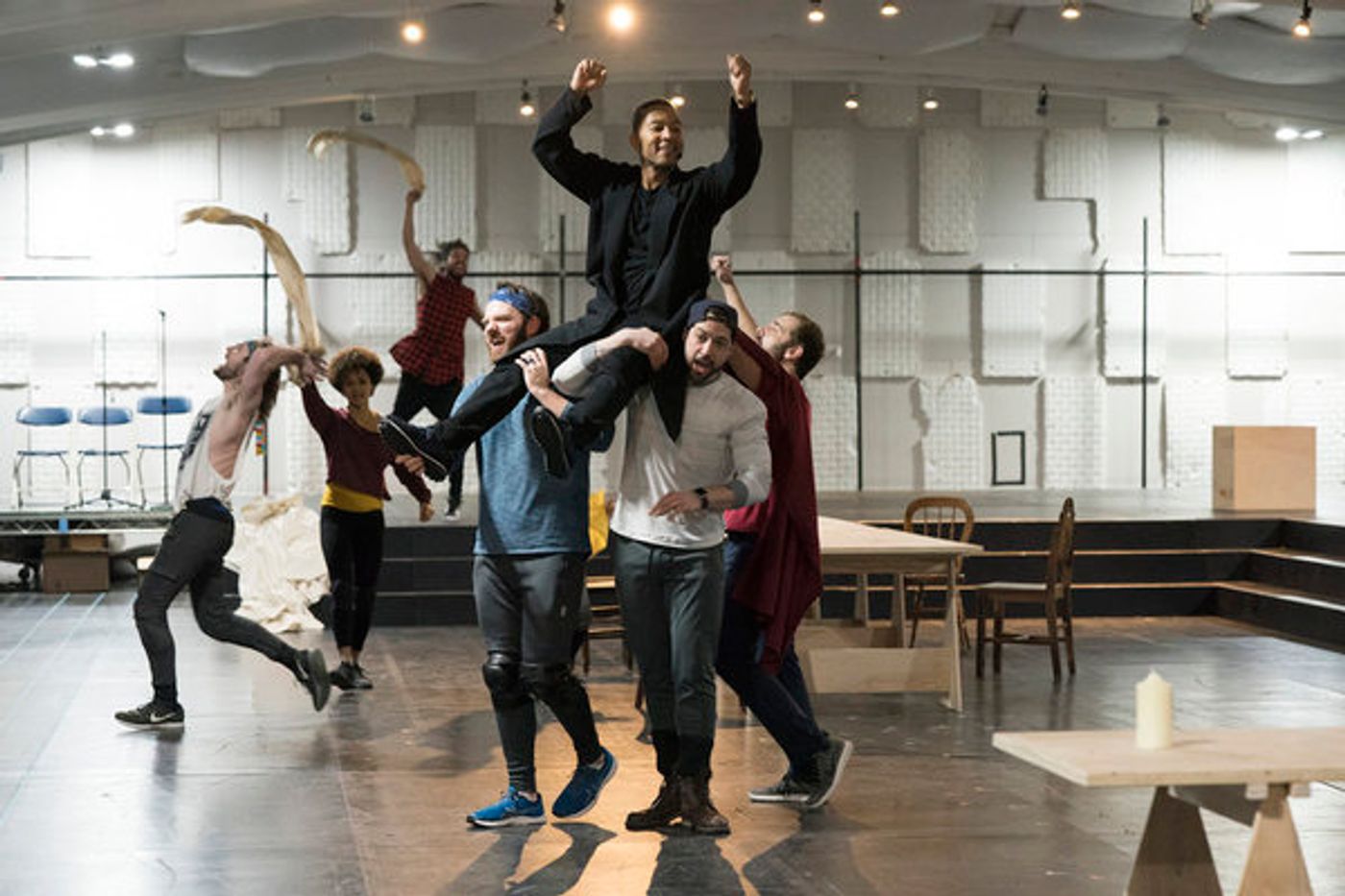 Photo Flash: Hosanna! Inside Rehearsals for JESUS CHRIST SUPERSTAR LIVE with John Legend & More!  Image
