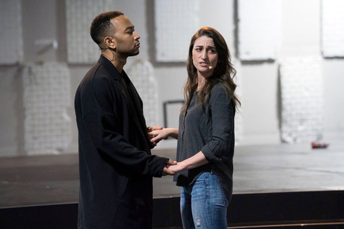 John Legend and Sara Bareilles  at 
