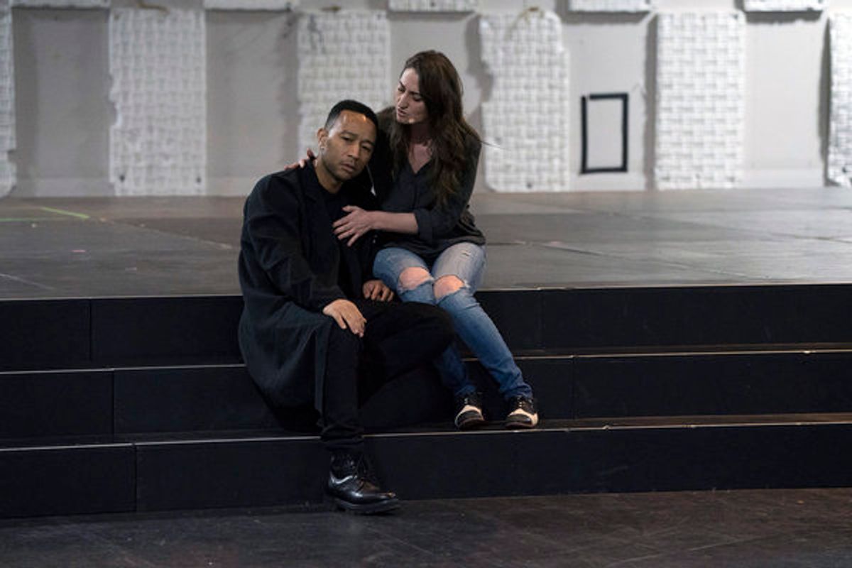 John Legend as Jesus, Sara Bareilles  at 