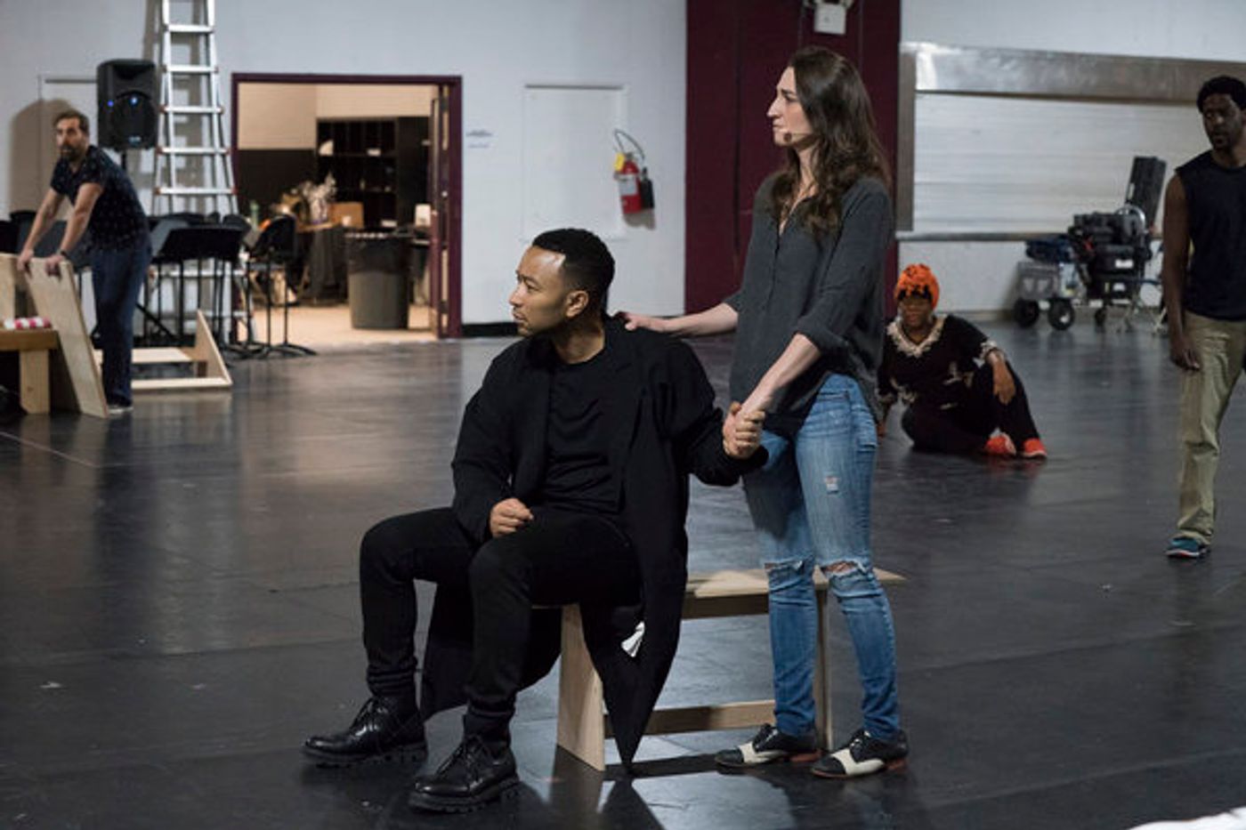 Photo Flash: Hosanna! Inside Rehearsals for JESUS CHRIST SUPERSTAR LIVE with John Legend & More!  Image