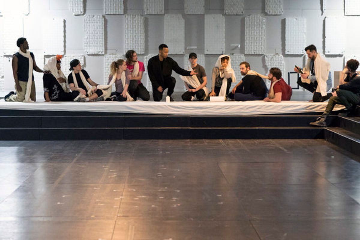 John Legend, Jason Tam  and cast at 