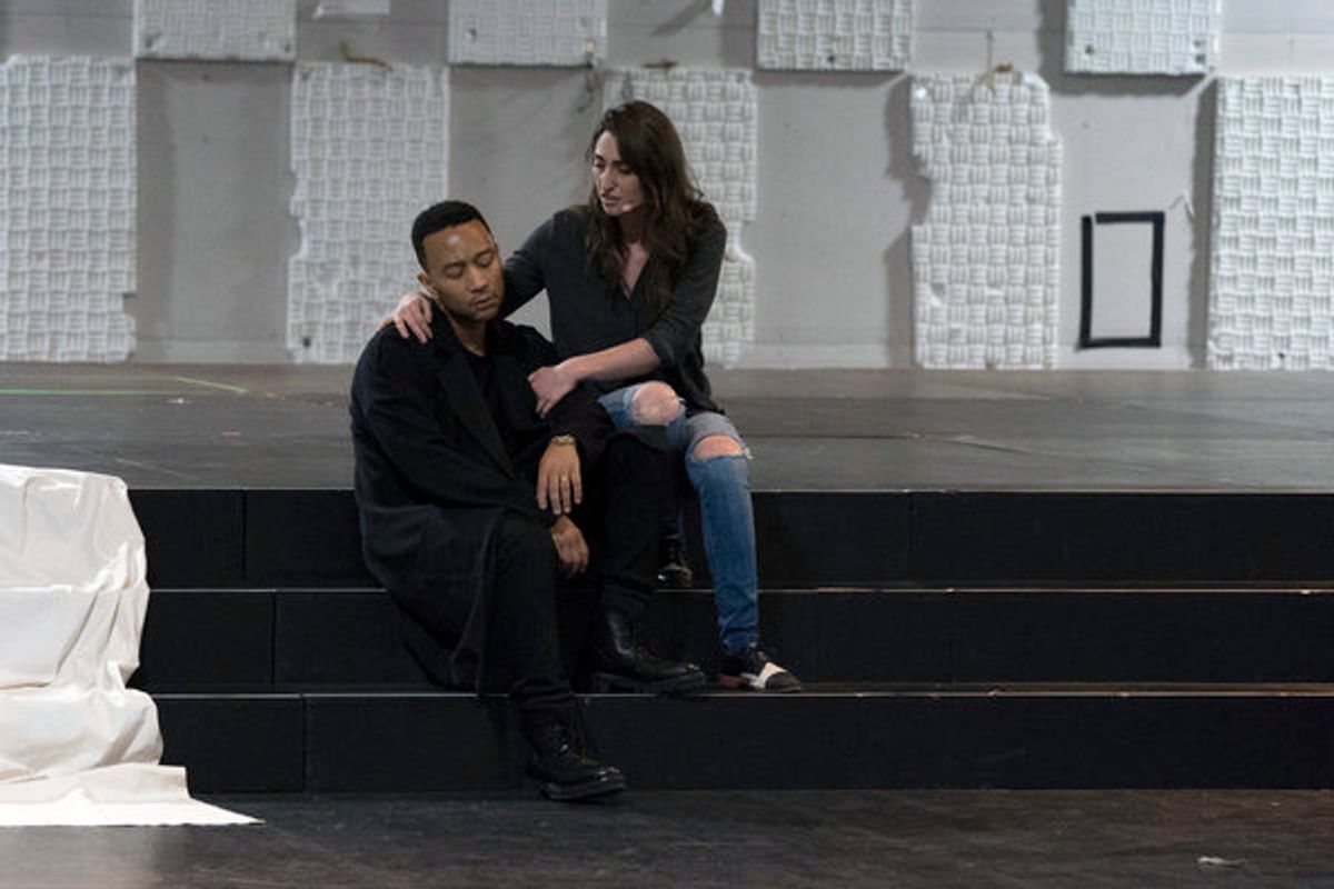 John Legend and Sara Bareilles  at 